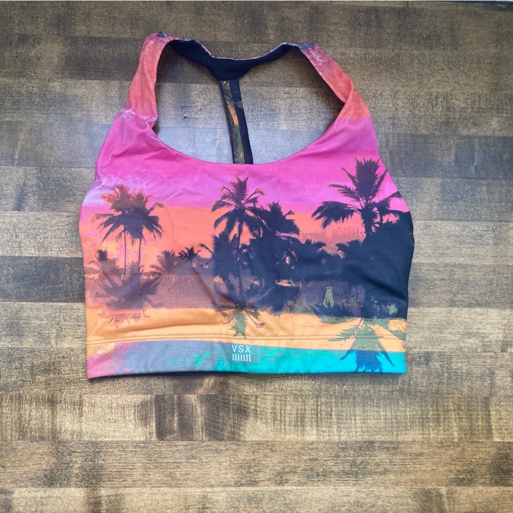Victoria's Secret tropical print Sports Bra